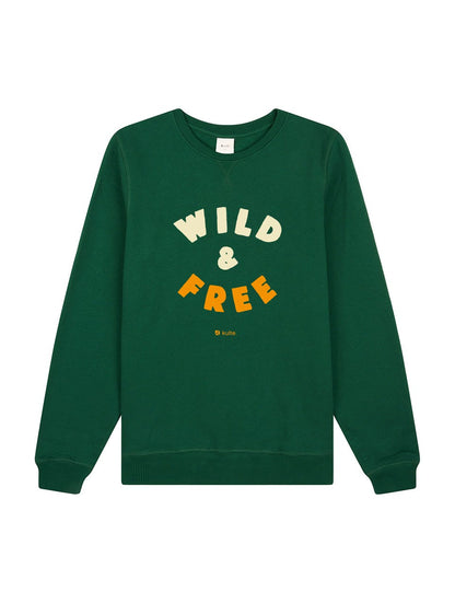 SWEAT WILD AND FREE GREEN
