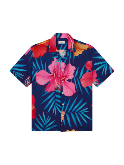 CHEMISE HAWAIENNE FLOWER