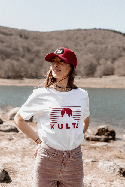 CASQUETTE SCRATCH FULL BURGUNDY