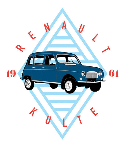 T-SHIRT 4L 1961 NAVY