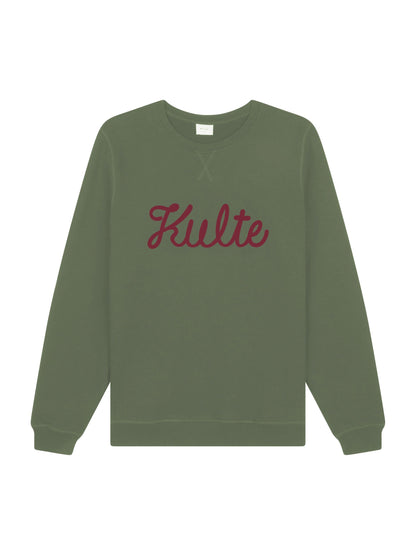 WOMEN'S SWEATSHIRT SCRIPT KAKI