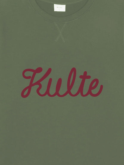 WOMEN'S SWEATSHIRT SCRIPT KAKI