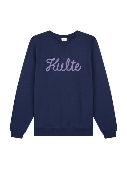 WOMEN'S SWEATSHIRT SCRIPT NAVY
