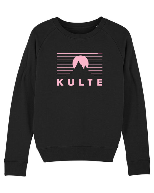 SUN HORIZON BLACK WOMEN'S SWEATSHIRT