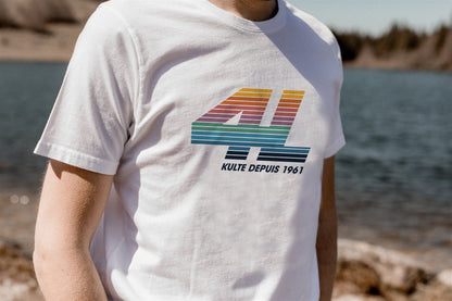 T-SHIRT 4L SUNSHINE WHITE