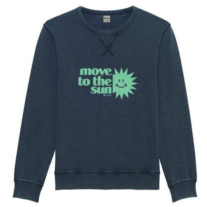 SWEAT MOVE TO THE SUN VINTAGE GREY