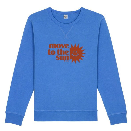 SWEAT MOVE TO THE SUN VINTAGE BLUE