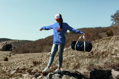 SWEAT MOVE TO THE SUN VINTAGE BLUE