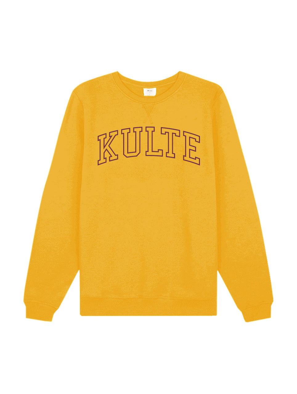 YELLOW ATHLETIC CORPO SWEATSHIRT