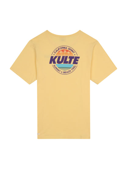 TEE SHIRT CALI YELLOW