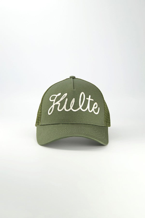 CASQUETTE SCRIPT KAKI