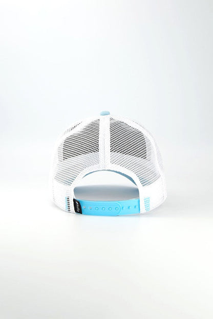 CASQUETTE ATHLETIC LIGHT BLUE WHITE