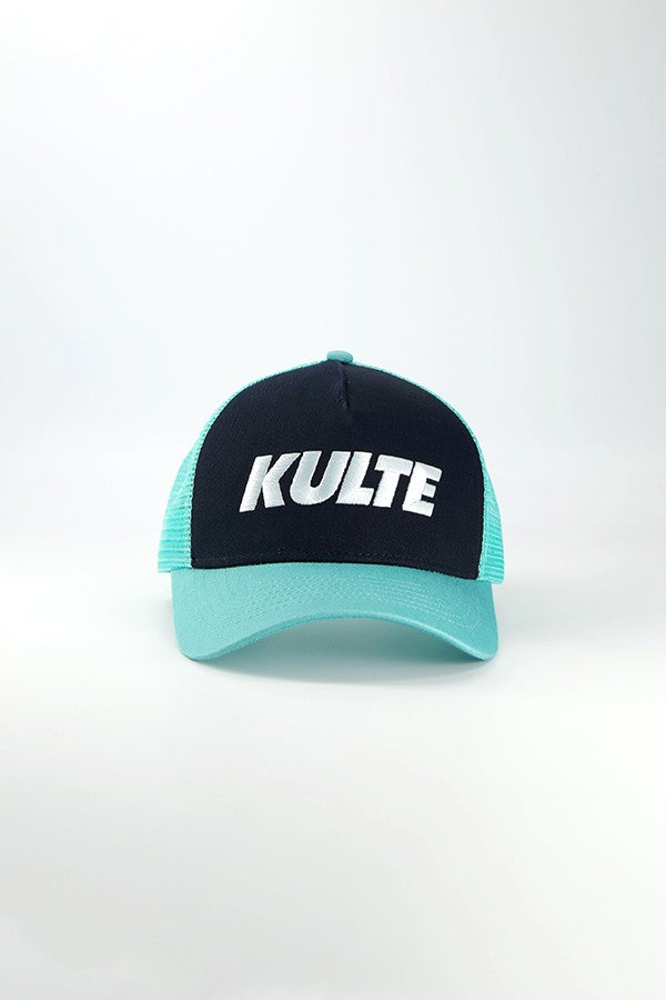 CASQUETTE ITALIC NAVY LIGHT GREEN