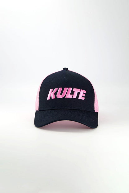CASQUETTE ITALIC NAVY PINK