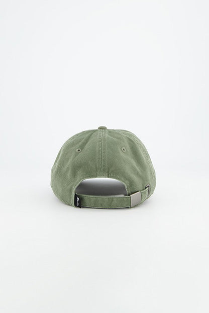 CASQUETTE BASEBALL KAKI STONE WASH