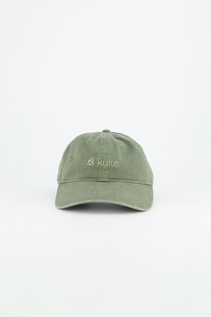 CASQUETTE BASEBALL KAKI STONE WASH