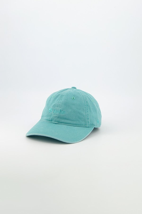 CASQUETTE BASEBALL LIGHT GREEN STONE WASH