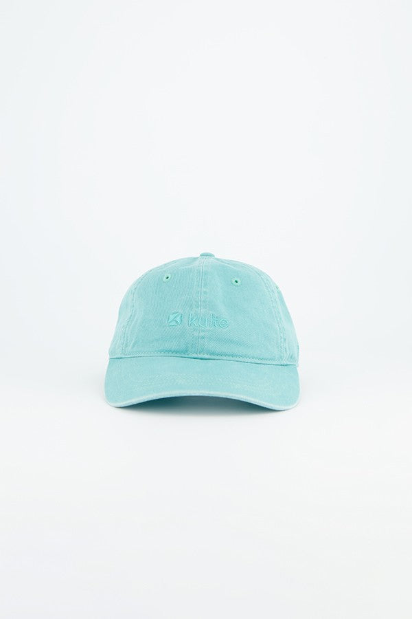 CASQUETTE BASEBALL LIGHT GREEN STONE WASH