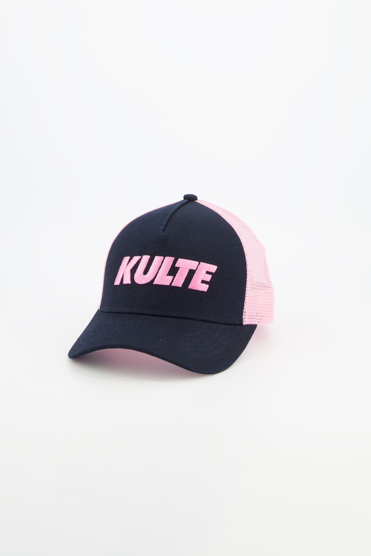 CASQUETTE ITALIC NAVY PINK
