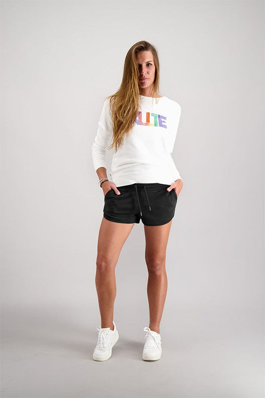 BLACK WOMEN'S SHORTS