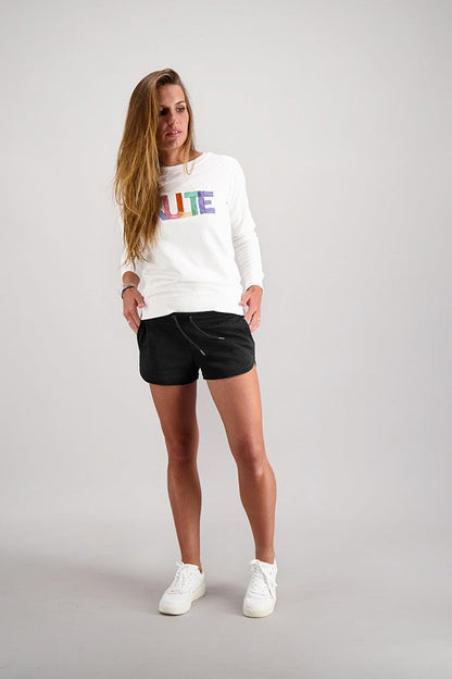 BLACK WOMEN'S SHORTS