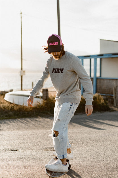 SWEAT CORPO ITALIC GREY