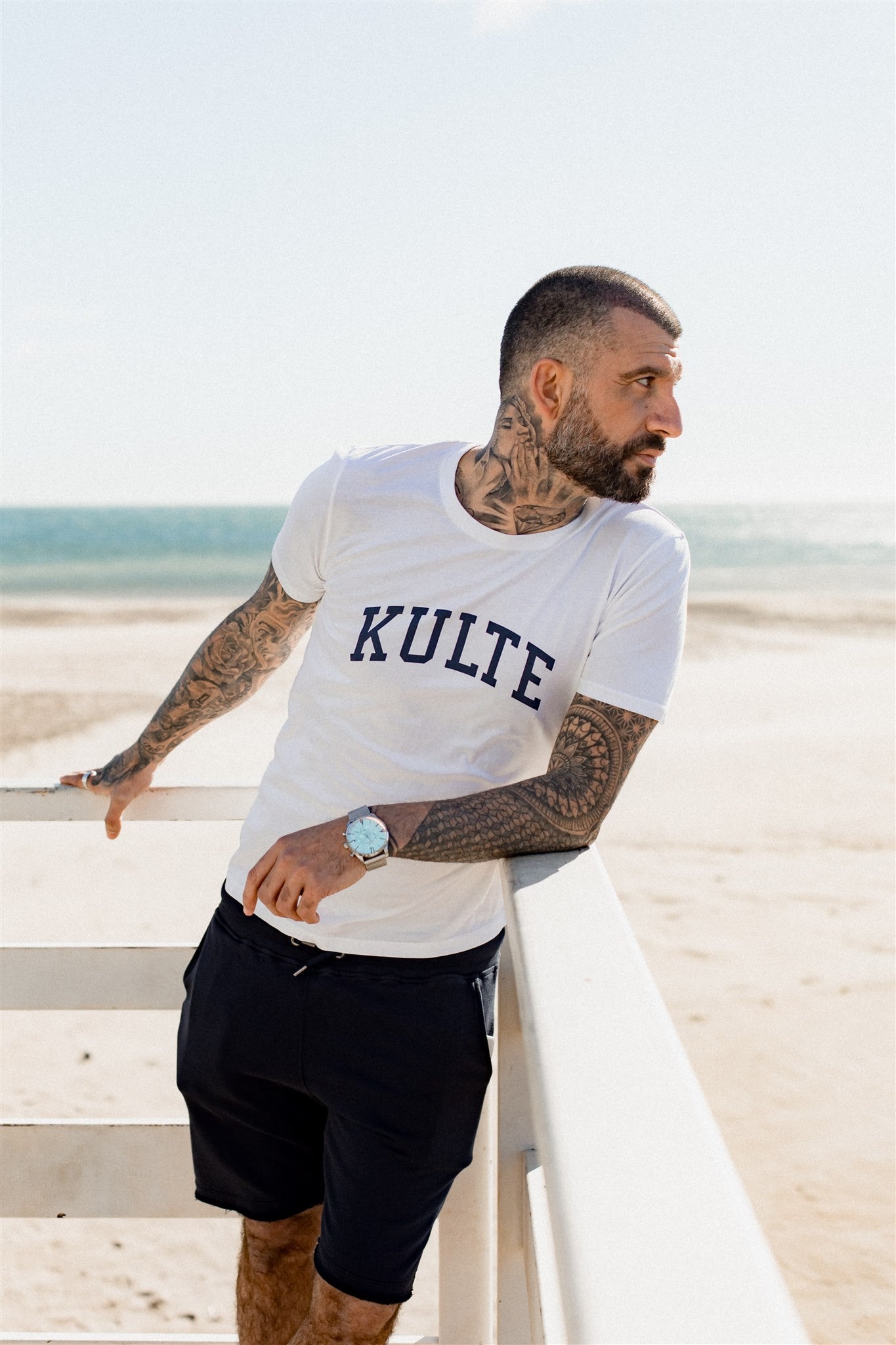 T-SHIRT CORPO ATHLETIC WHITE