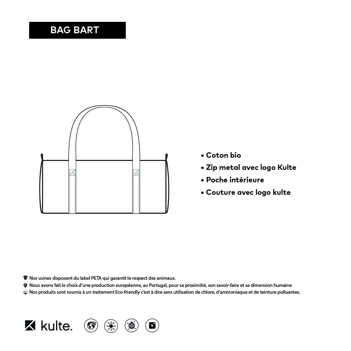BAG BART SCRIPT LARGE LIGHT YELLOW