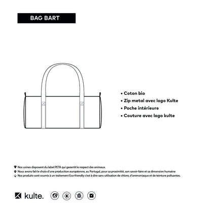 BAG BART SCRIPT LARGE LIGHT YELLOW