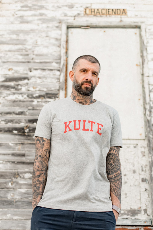 T-SHIRT CORPO ATHLETIC GREY