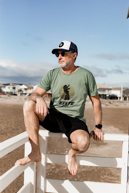 T-SHIRT TOPLESS KAKI