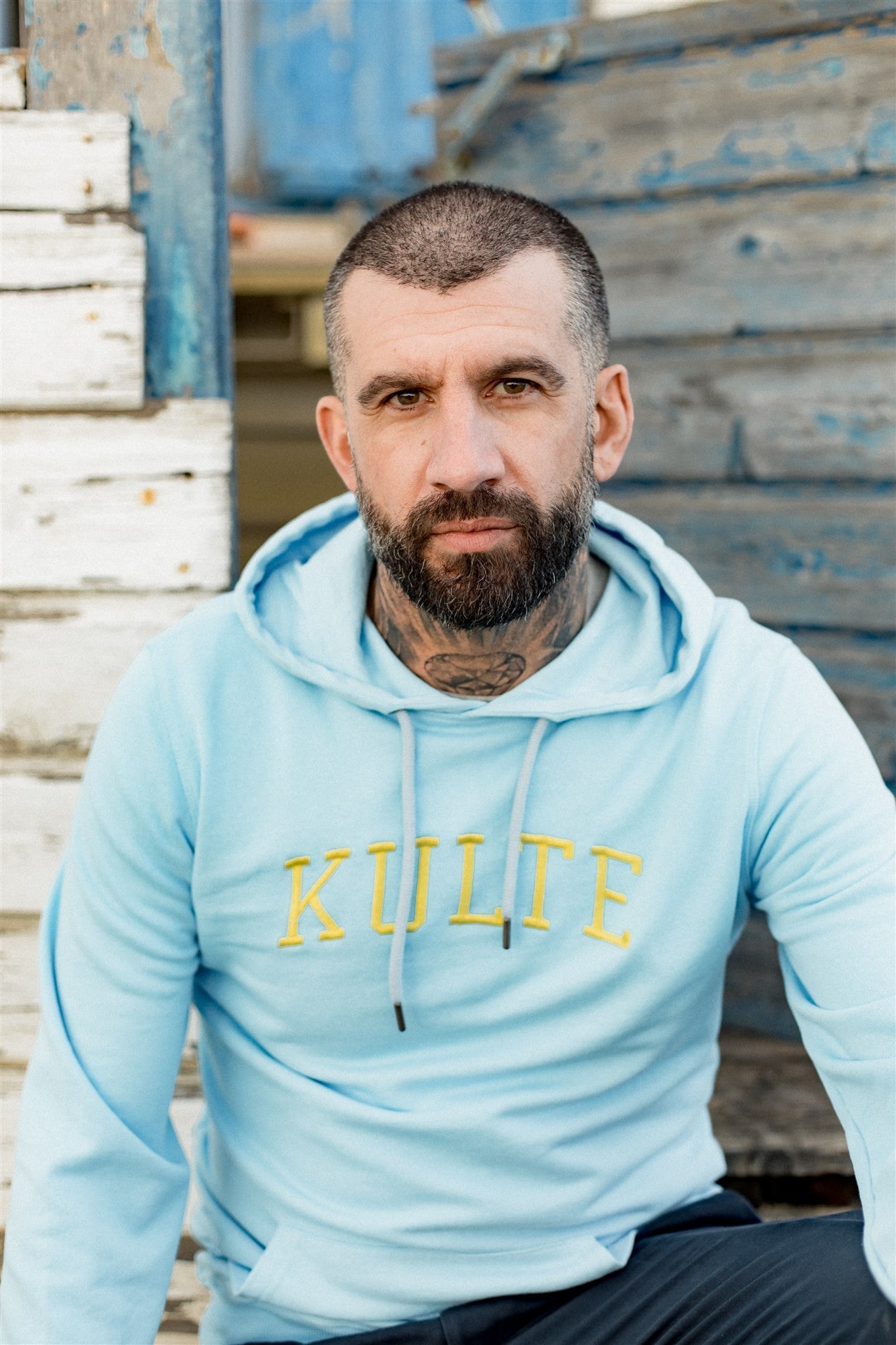 HOOD CORPO ATHLETIC LIGHT BLUE