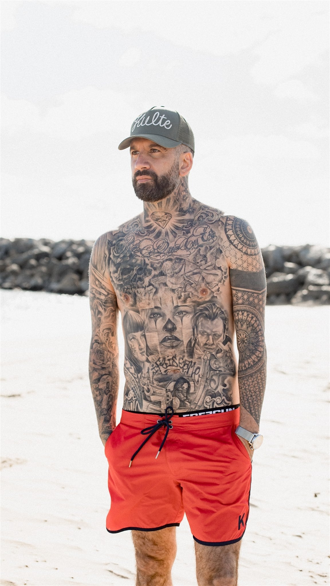 CALIFORNIA RED/NAVY JERSEY