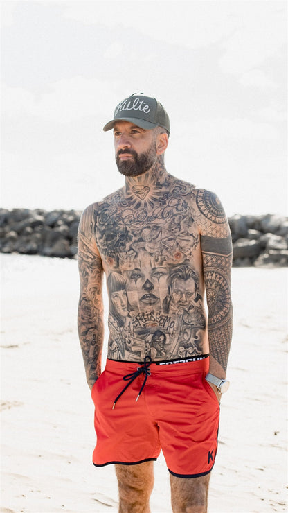 CALIFORNIA RED/NAVY JERSEY