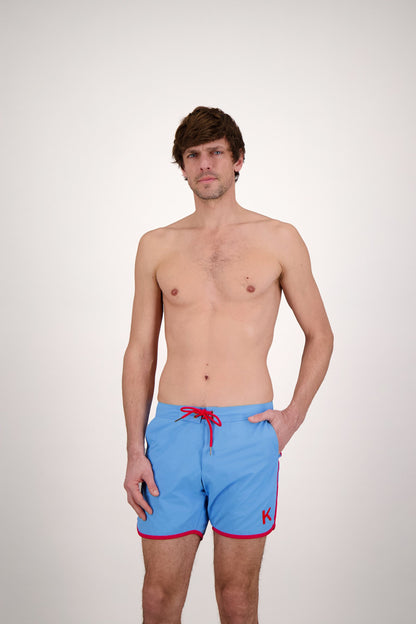 JERSEY LE CALIFORNIA LIGHT BLUE/RED
