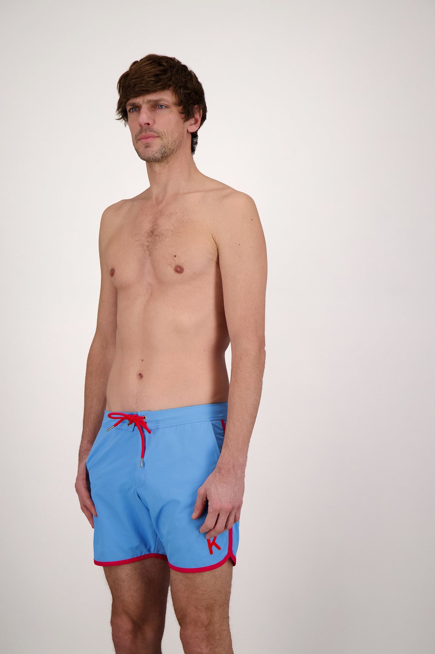 JERSEY LE CALIFORNIA LIGHT BLUE/RED