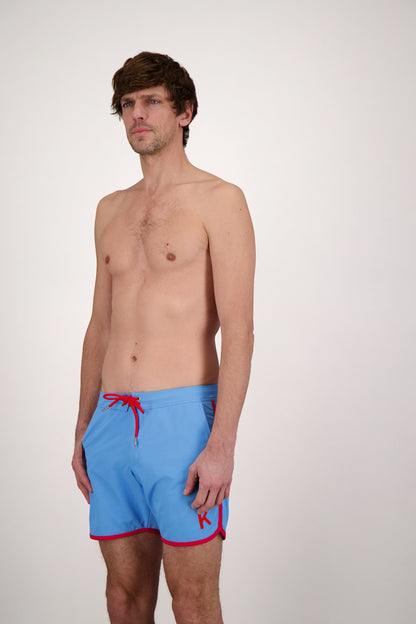 JERSEY LE CALIFORNIA LIGHT BLUE/RED