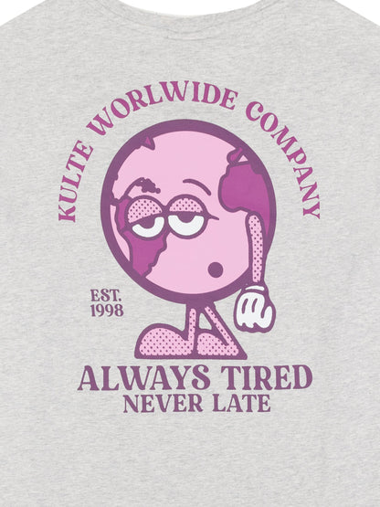 TEE SHIRT TIRED GREY