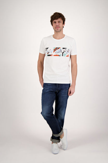 T-SHIRT TRIPTYQUE WHITE