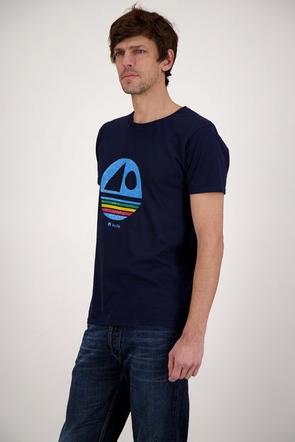 T-SHIRT BATEAU NAVY