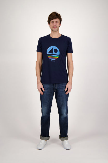 T-SHIRT BATEAU NAVY