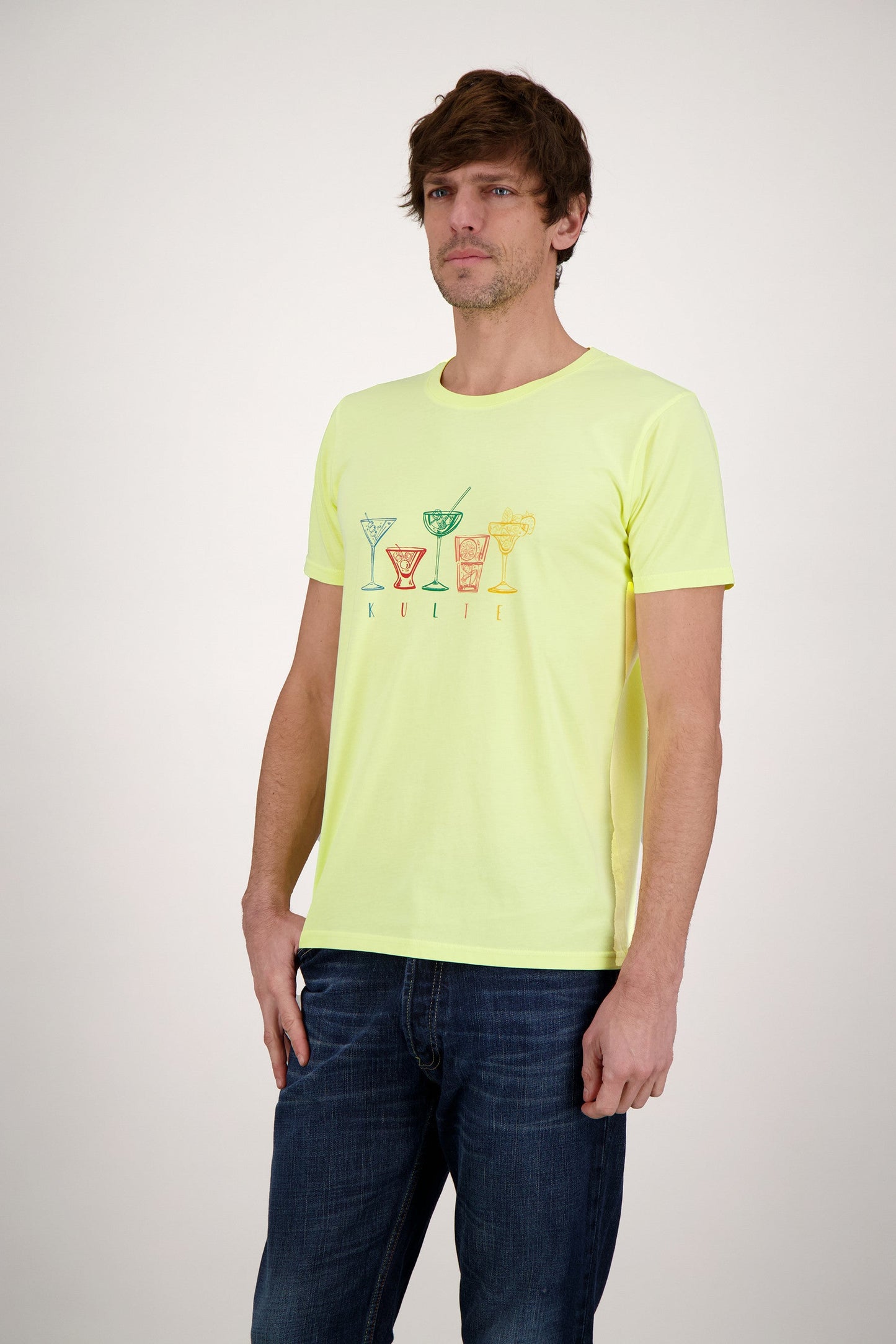 T-SHIRT COCKTAIL YELLOW