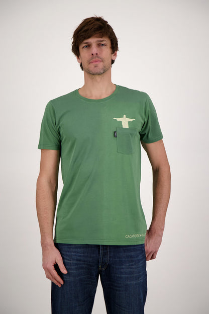 T-SHIRT POCKET CORCOVADO KAKI