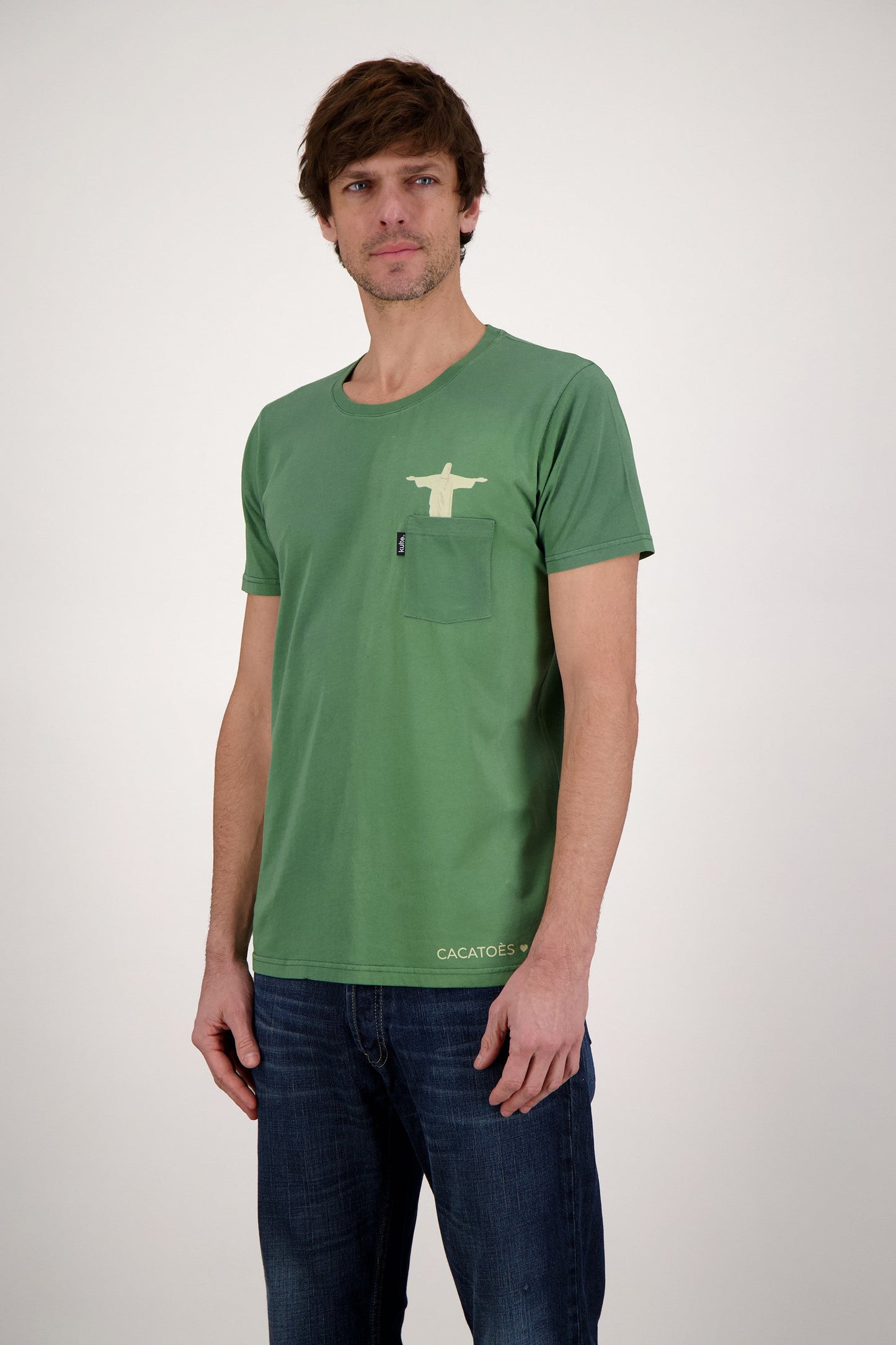 T-SHIRT POCKET CORCOVADO KAKI