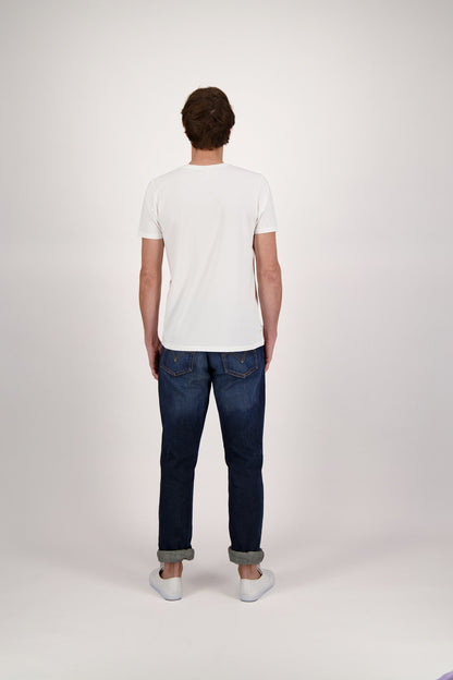 T-SHIRT POCKET DISC WHITE