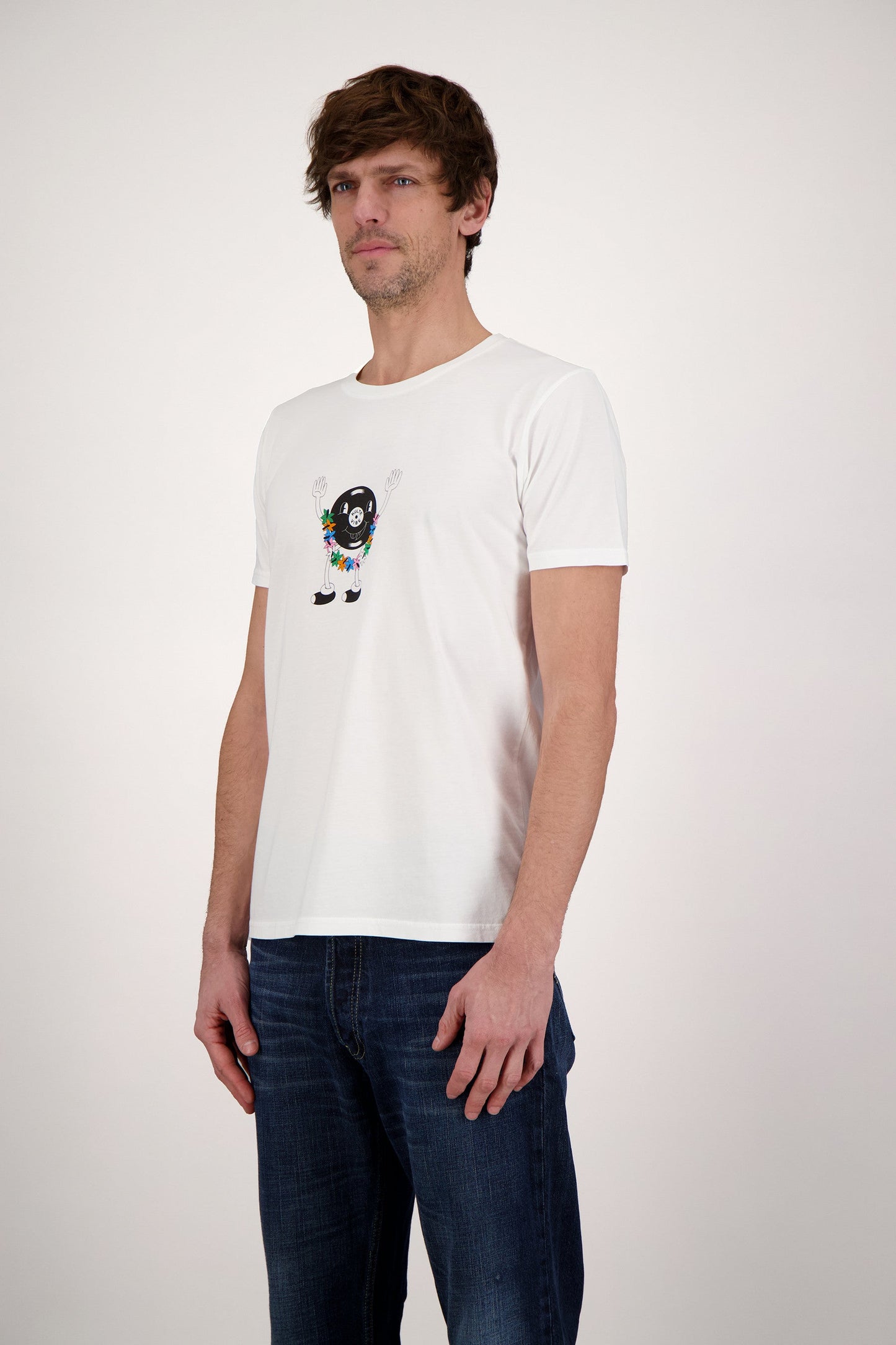 T-SHIRT FLOWER BOY WHITE