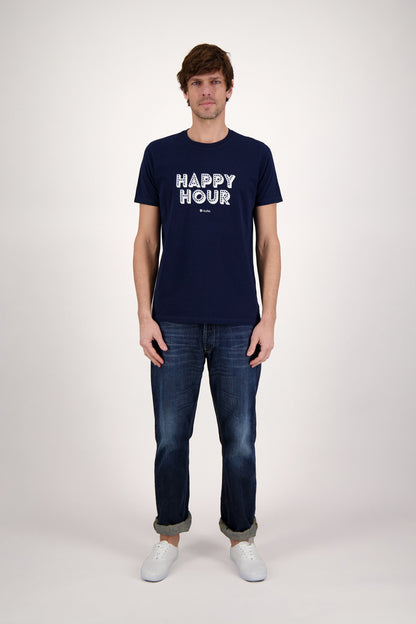 T-SHIRT HAPPY HOUR NAVY