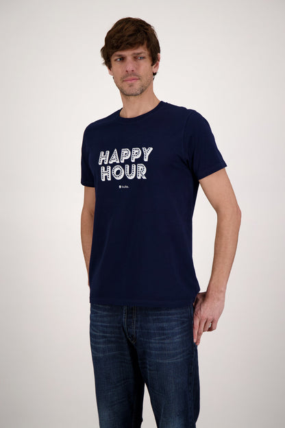 T-SHIRT HAPPY HOUR NAVY