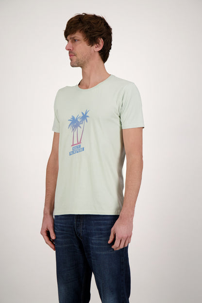 T-SHIRT PALMSPRING LIGHT GREEN