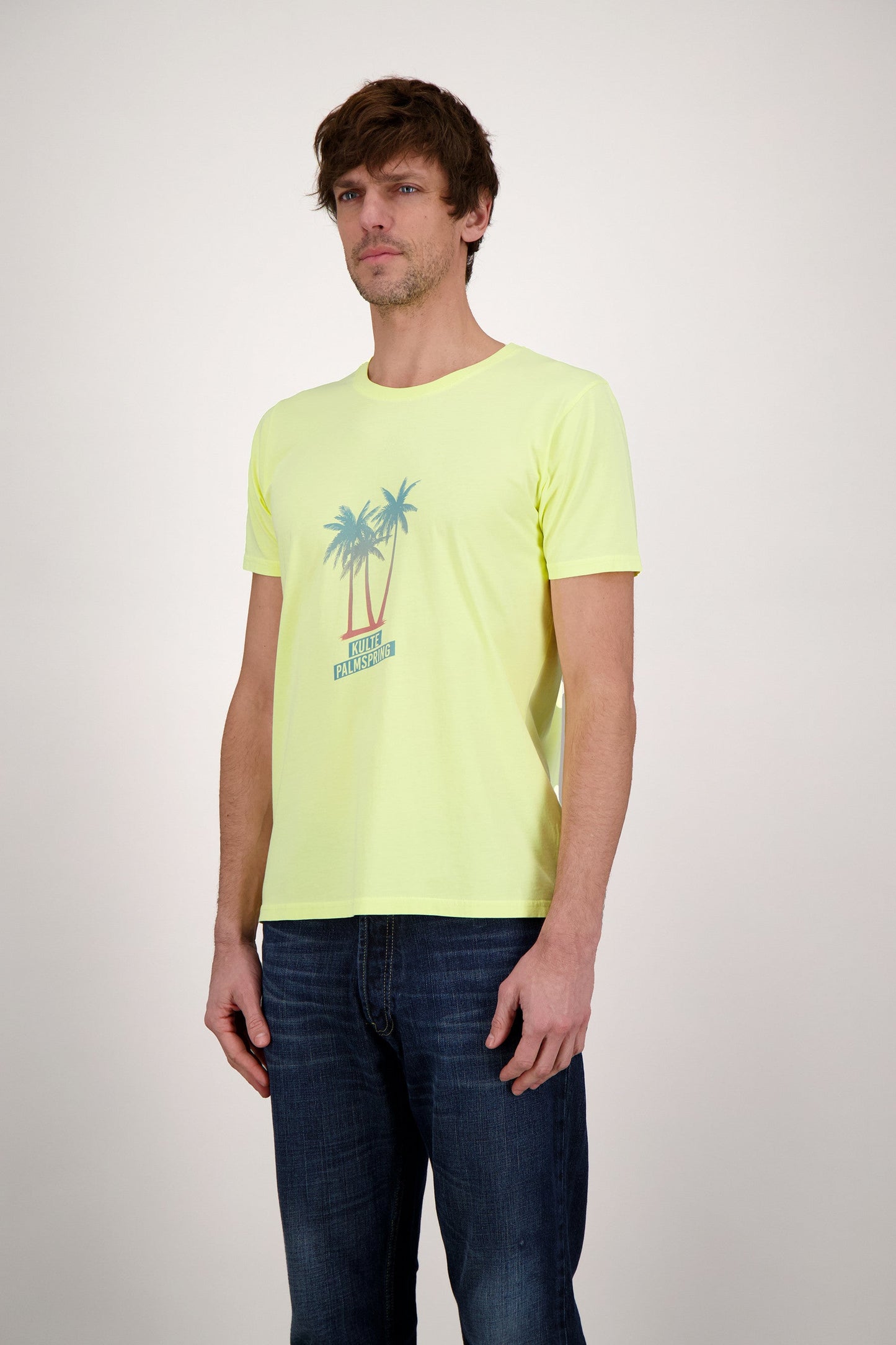 T-SHIRT PALMSPRING YELLOW